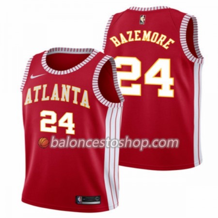 Camiseta Hombre NBA Atlanta Hawks Kent Bazemore 24 Nike Classic Edition Swingman